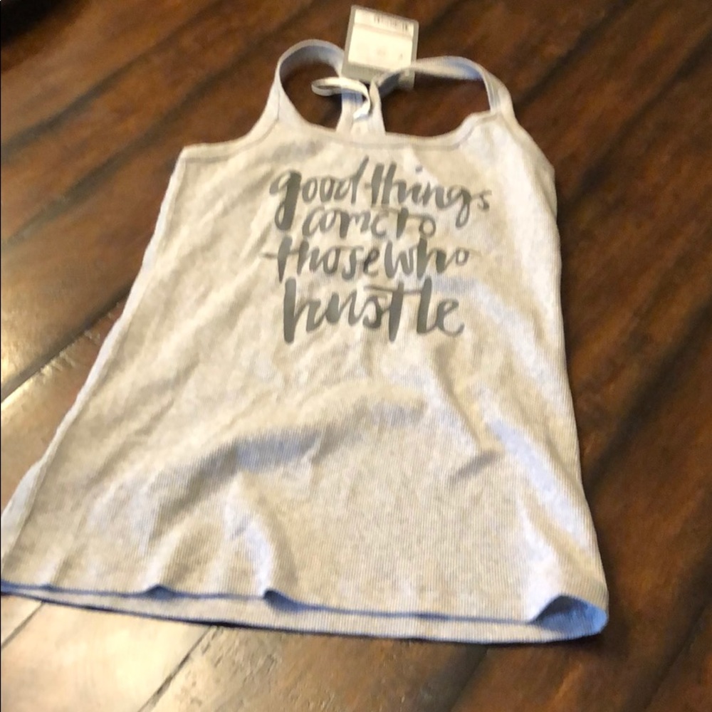 NWT Lorna Jane Tank Grey Sz Large